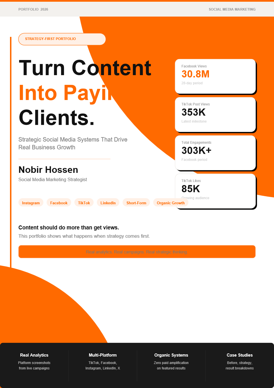 Strategy First Portfolio cover